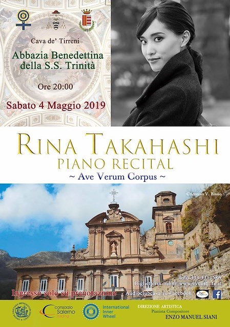 Il Portico Cava De Tirreni Maggio La Pianista Rina Takahashi In