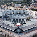 A Salerno inaugurata Piazza della Libertà, De Luca commosso: «Opere così ogni 500 anni»