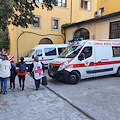 Accompagnare famiglia ucraina da Bergamo a Cava de' Tirreni, la staffetta dei volontari CRI fiorentini e cavesi 