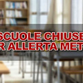 Allerta meteo a Cava de' Tirreni: domani scuole chiuse