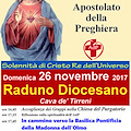 Arcidiocesi Amalfi-Cava de' Tirreni: 26 novembre il Raduno degli associati all’Apostolato della Preghiera