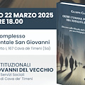 Cava de' Tirreni, 22 marzo si presenta il libro “Oltre l'umana indifferenza. Tra Totalità e Infinito” di Giuseppe Gargano