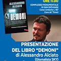 Cava de' Tirreni, Alessandro Alciato di Sky Sport presenta il libro "Demoni"