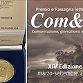 Cava de' Tirreni, alla XIV edizione del Premio Com&Te concesso il patrocinio del Senato della Repubblica