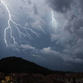 Cava de' Tirreni: allerta meteo Arancio da mezzanotte. Temporali e vento forte anche domani