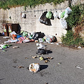 Cava de' Tirreni, discariche a cielo aperto in alcune vie cittadine 