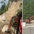 Cava de’ Tirreni, dopo la frana di marzo al via i lavori alla strada per l’Abbazia benedettina /FOTO