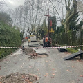 Cava de' Tirreni, frana in via Rotolo: iniziati i sondaggi geologici prima della messa in sicurezza 