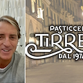 Cava de' Tirreni, la Pasticceria Tirrena conquista Roberto Mancini. Il Ct azzurro saluta i fratelli Tagliaferri