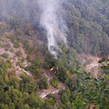 Cava de' Tirreni, riprendono le operazioni di spegnimento dell'incendio a San Cesareo 