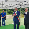 Cava de' Tirreni, Servalli e De Luca inaugurano il nuovo parco urbano inclusivo 