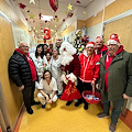 Cava de' Tirreni, "Vecchi Rombi" porta la magia del Natale ai bambini e agli anziani: un sorriso che scalda il cuore