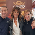 Cava: la troupe di "Ricette all'Italiana" alla Pasticceria Tirrena 