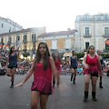 Danza Sportiva show in Piazza Duomo