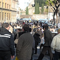 Diritto alla casa, manifestazione contro gli abbattimenti