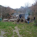 Domato l'incendio nel parco di Decimare