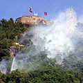 Emergenza incendi, bloccati due piromani