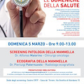 ‘Le Domeniche della Salute’: 5 marzo a Cava screening ed ecografia della mammella