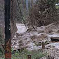 Maltempo, smottamento a Castagneto