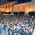 "Notte Bianca", applausi per Pino Daniele e fischi per Galdi