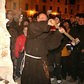 Picconato il muro del Santuario