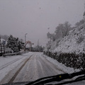 Riecco la neve in Costiera Amalfitana, scatta allerta su strade montane [FOTO]