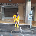 Sanificazione a Cava de' Tirreni, Senatore: «Metellia Servizi in prima linea in questa dura battaglia»