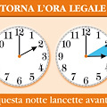 Scatta l'ora legale, stanotte lancette avanti di un’ora