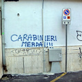 Scritte lesive contro le Forze di Polizia