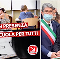 Scuole a Cava, Partito Comunista a sindaco Servalli: «Aiuti studenti o sarà complice delle manie di superomismo di De Luca»