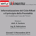 Un seminario su informatizzazione e premialità del ciclo rifiuti