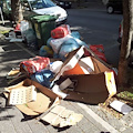 Via Celano, discarica a cielo aperto