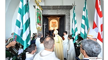 A Cava de' Tirreni si è svolto il Rito della Dedicazione al culto dell'Eremo di San Martino