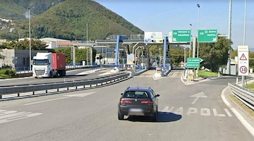 Autostrada A3, chiusa la rampa di accesso da Cava de' Tirreni verso Salerno 