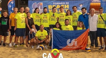 Cala il sipario sulla 26esima edizione del torneo di Beach Volley “Città di Cava”