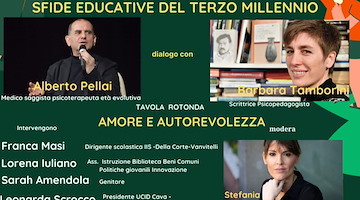 Cava de’ Tirreni: 24 febbraio l’iniziativa “La Vita Si Impara-Sfide Educative del terzo Millennio”