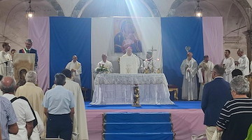 Cava de' Tirreni, celebrato il solenne pontificale per la natività della beata Vergine Maria 