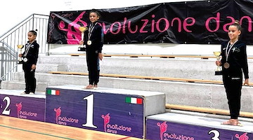 Ginnastica Ritmica, la cavese Serena Vitale d’oro ai regionali allieve 