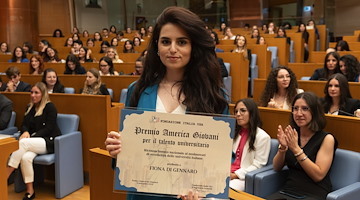 La cavese Fiona Di Gennaro tra i vincitori del Premio America Giovani per il talento universitario 2024