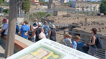 Parco Archeologico di Ercolano regolarmente aperto nel giorno di Ferragosto e per l’intero mese di agosto