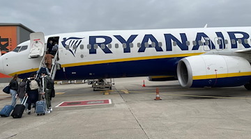 Ryanair celebra l'inizio di decolli all'Aeroporto Salerno-Costa d'Amalfi