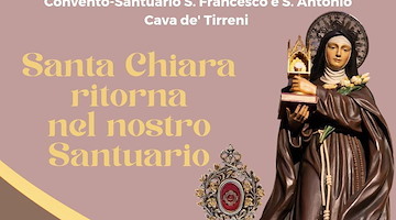 Santa Chiara ritorna nel Santuario di Cava de' Tirreni