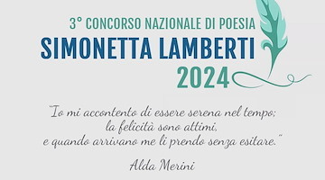 Terzo concorso nazionale di poesia "Simonetta Lamberti": un ponte tra memoria e futuro