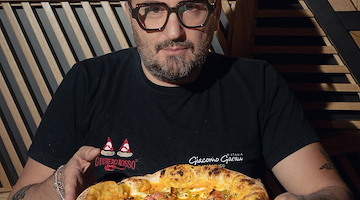 Vitulazio, "Olio&Basilico": la pizza contemporanea di Giacomo Garau