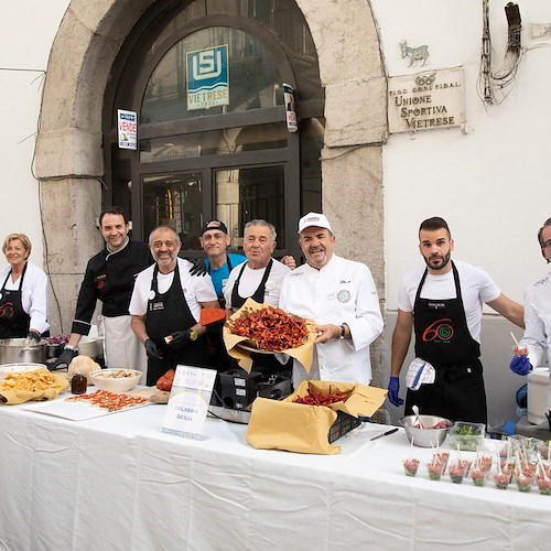 a Vietri sul Mare grande festa della cucina italiana di qualità per i 60 anni del Buon Ricordo