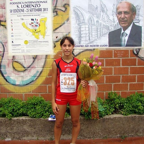 Erica Sorrentino, prima tra le Cadette