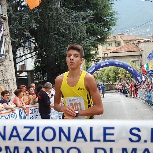 L'arrivo della gara Allievi