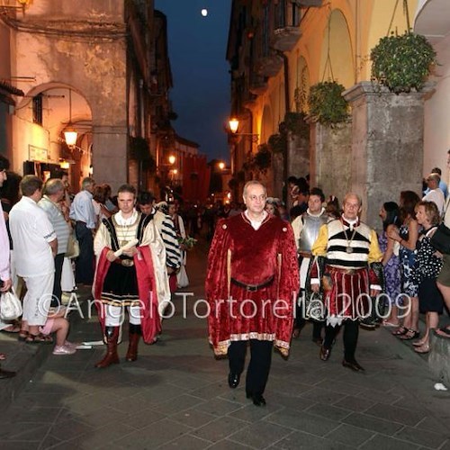 Il sindaco apre il Corteo Storico