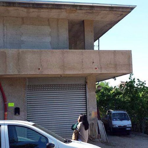 L'abitazione della famiglia Di Domenico in via Breccelle