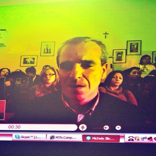 Michele Illiceto in videoconferenza